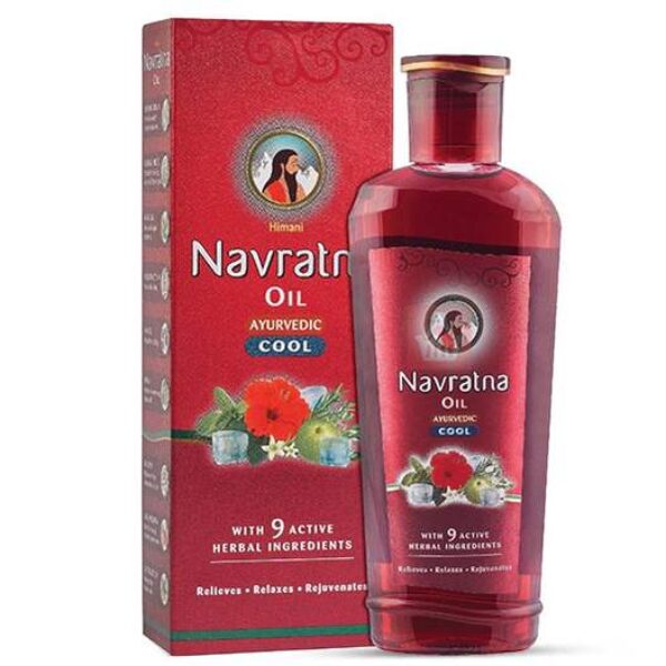 NAVRATNA OILL AYURVEDIC COOL 300 ML