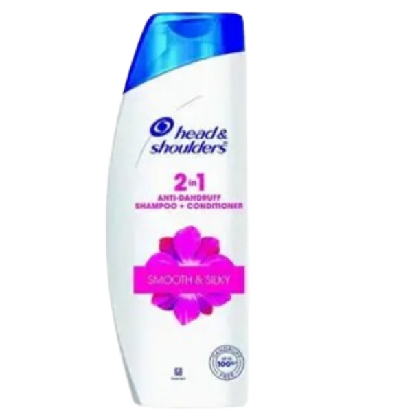 HEAD & SHOULDERS 2 IN 1 SMOOTH & SILKY 180ML