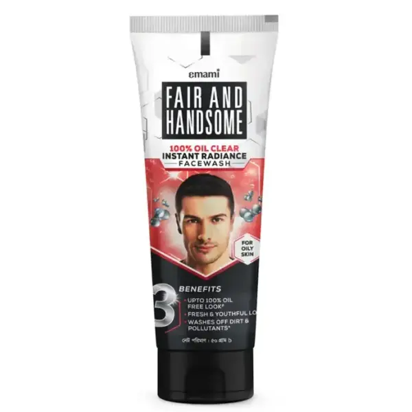 FAIR AND H-SOME FACE WASH 100% OIL CLEAR 50 GM