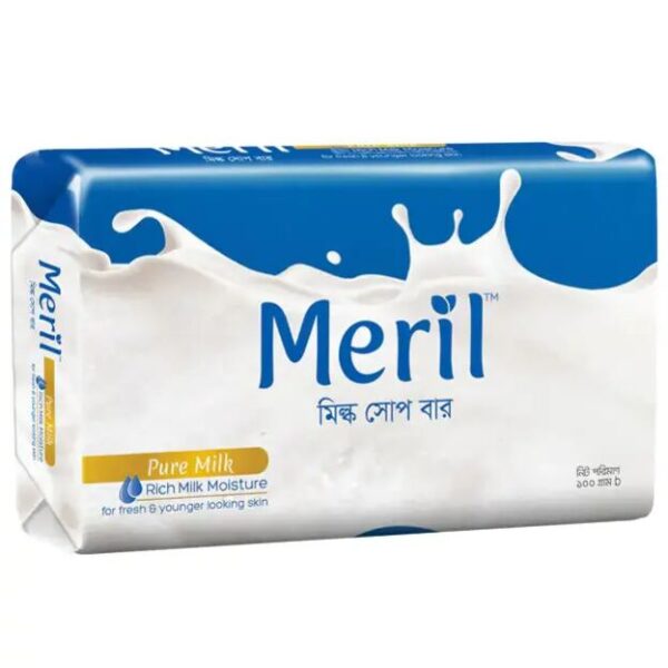 মেরিল পিওর মিল্ক  সোপ ৭৫ গ্রাম