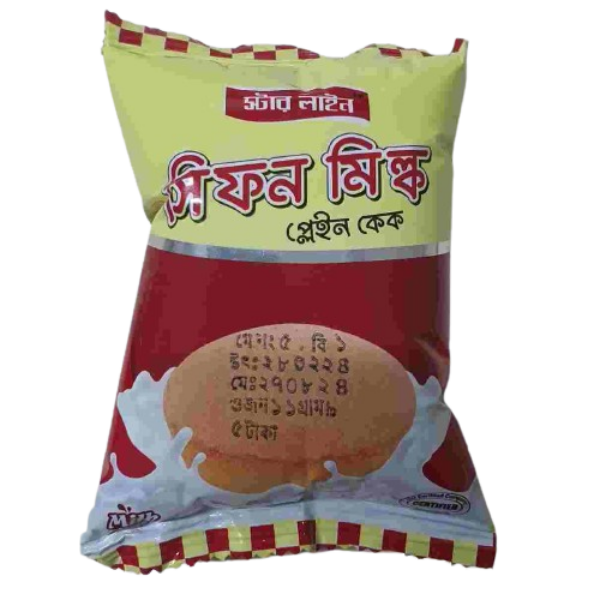 সিফন প্লাইন মিল্ক কেক ১১ গ্রাম
