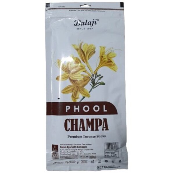 PHOOL CHAMPA INCENSE STICKS 110GM