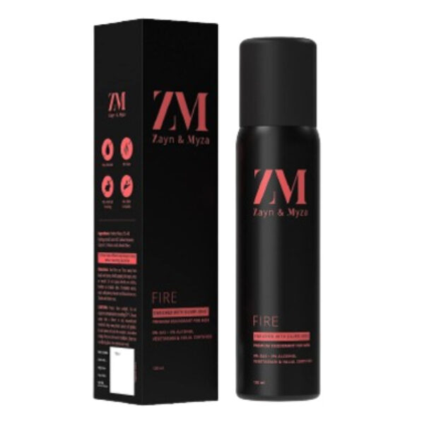 ZM ZAYN & MYZA FIRE PERFUME 120ML