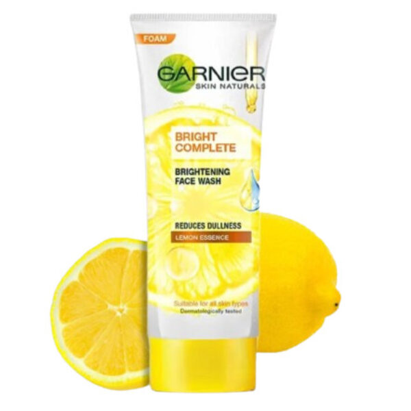 GARNIER VITAMIN C+LEMON FACE WASH 50G