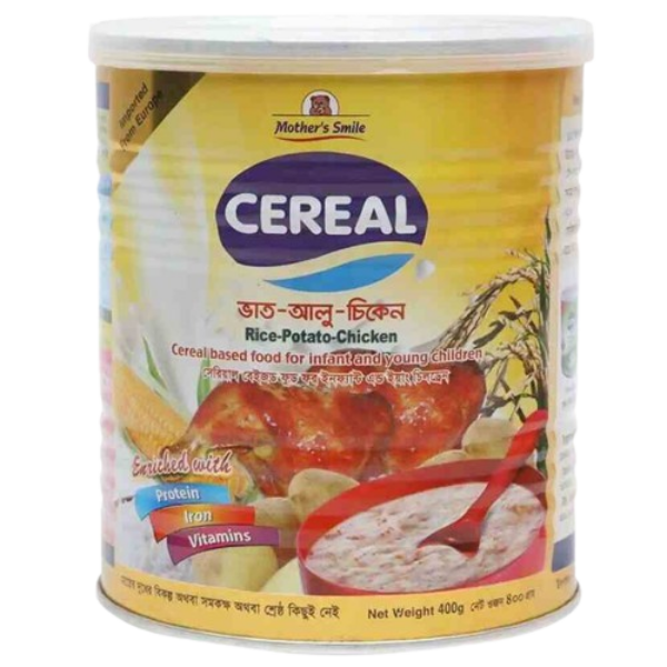 MOTHER'S SMILE CEREAL RICE-POTATO-CHICKEN 400GM