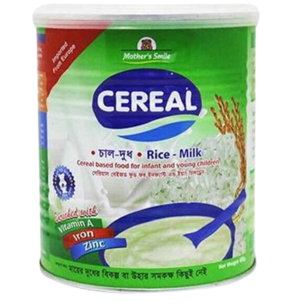 MOTHER'S SMILE CEREAL RICE-MILK 400GM