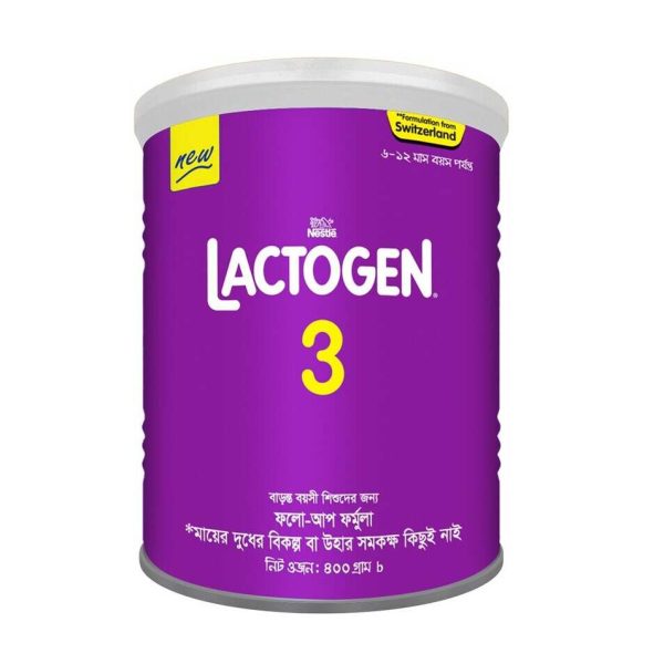 NESTLE LACTOGEN 3 TIN 400GM
