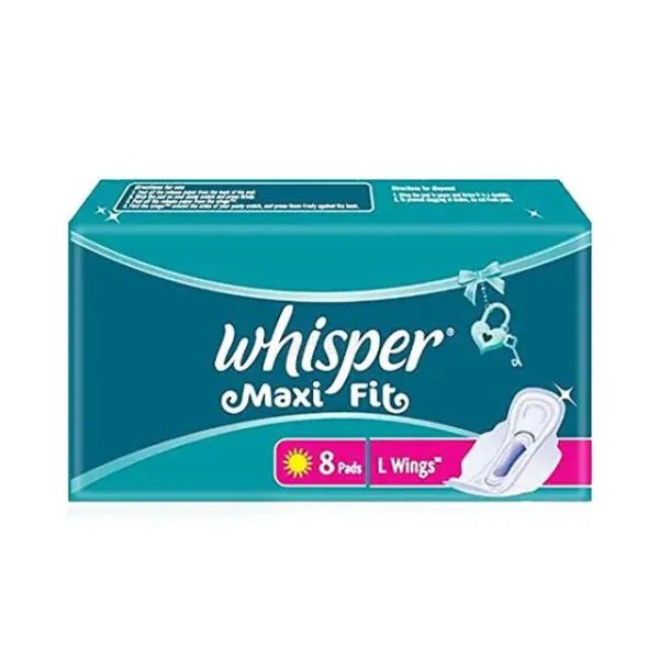 WHISPER MAXI FIT 8PADS