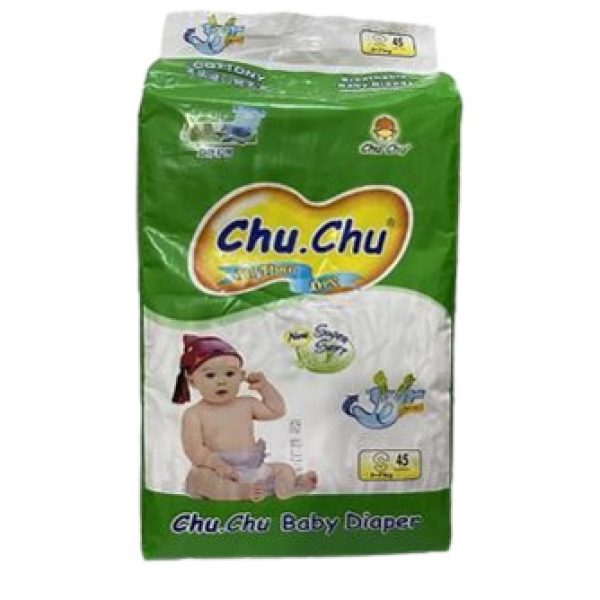 CHU.CHU BABY DIAPERS 45PCS / S