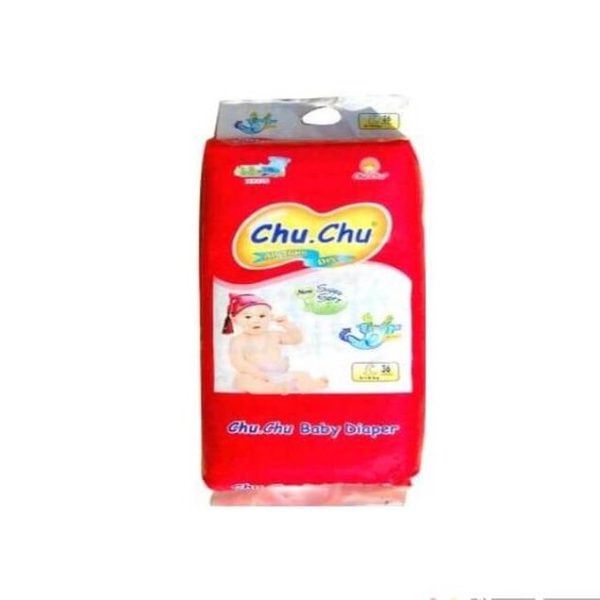 CHU.CHU BABY DIAPERS 36PCS / L