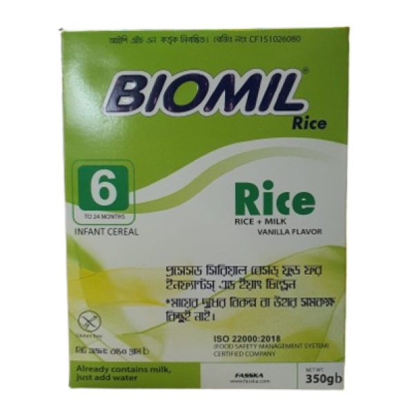 BIOMIL চাল + দুধ ৩৫০গ্রাম