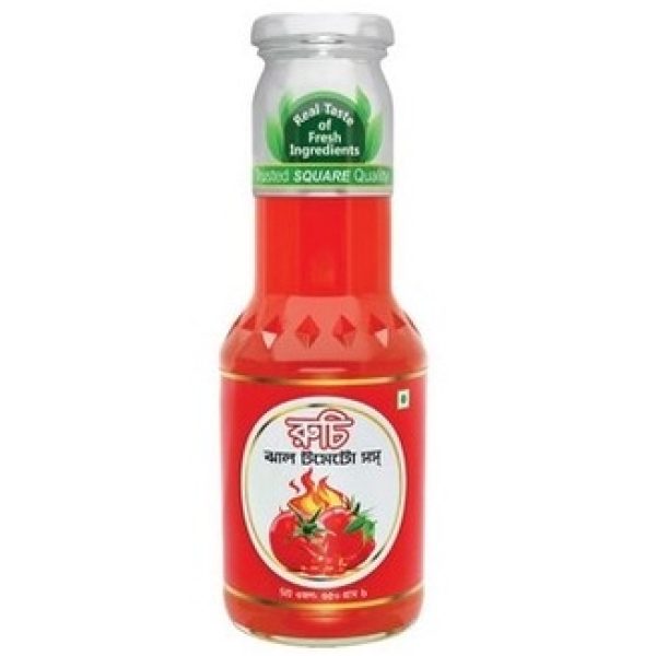 রুচি হট টমেটো সস ৩৫০ গ্রাম