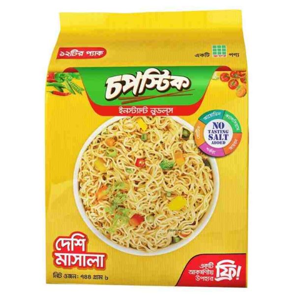 চপস্টিক ইনস্ট্যান্ট নুডলস দেশি মাসালা ২৪৮গ্রাম
