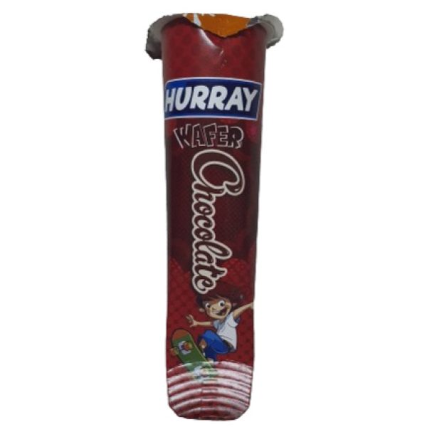 HURRAY CONE WAFER CHOCOLATE 23GM