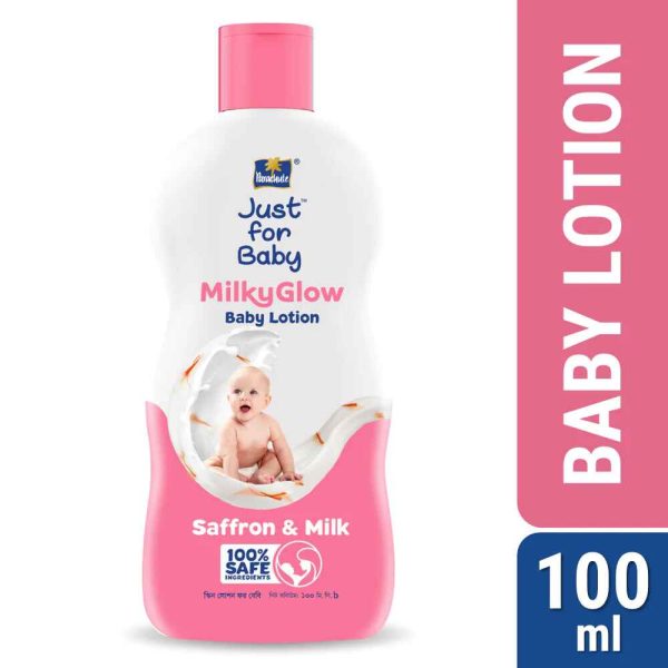 JUST FOR BABY MILKY GLOW BABY LOTION 100ML