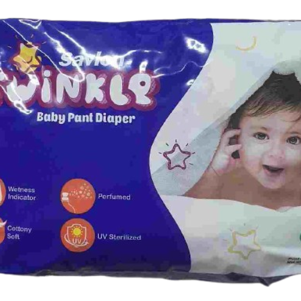 TWINKLE BABY PENT DIAPER 4 PCS L
