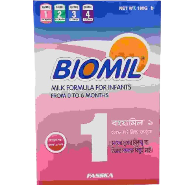 বায়োমিল ১ ইনফ্যান্ট ফর্মুলা ১৫০গ্রাম