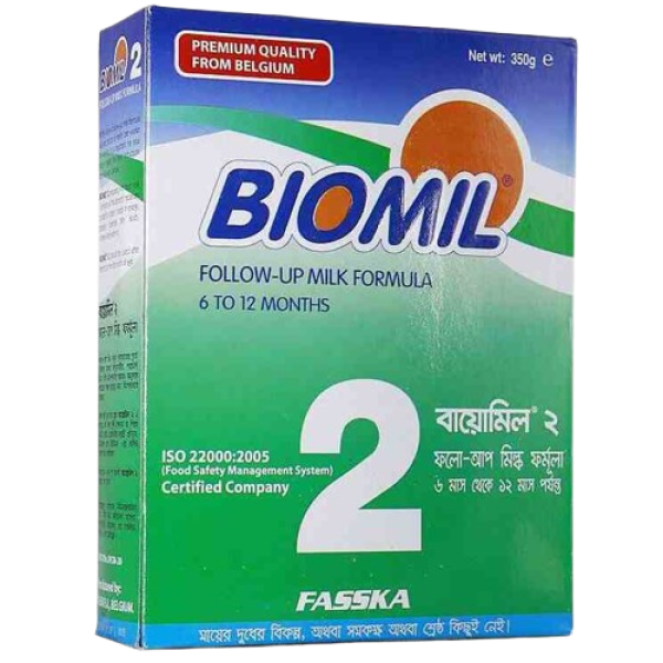 বায়োমিল ২ ফলো- আপ ফর্মুলা ১৫০গ্রাম