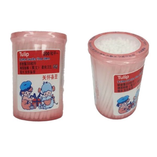 XINO COTTON SWABS FINE STEM 170P
