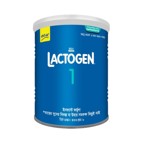 NESTLE LACTOGEN-1 400GM TIN