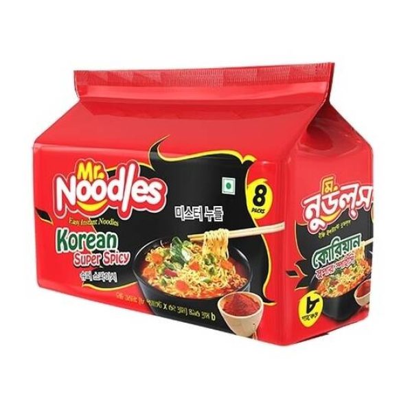 MR. NOODLES KOREAN SUPER SPICY 496GM
