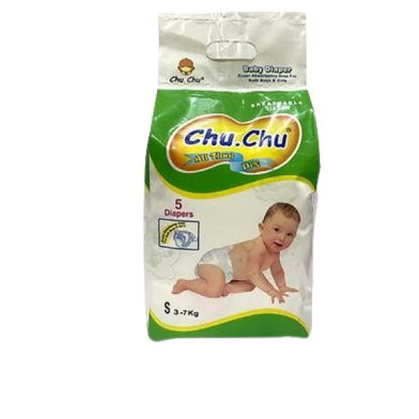 CHU.CHU BABY DIAPERS 5PCS / S
