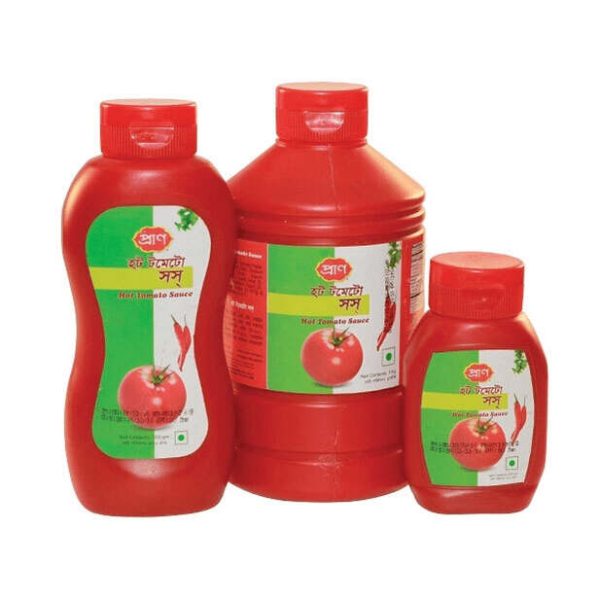 প্রাণ হট টমেটো সস ৫০০গ্রাম