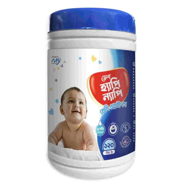 ফ্রেস বেবি ওয়াইপস ১২০পিস