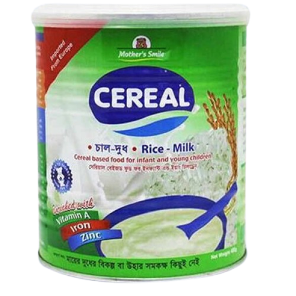 MOTHER'S SMILE CEREAL RICE-MILK 400GM